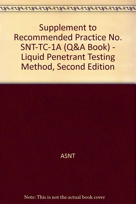 Recommended Practice No. SNT